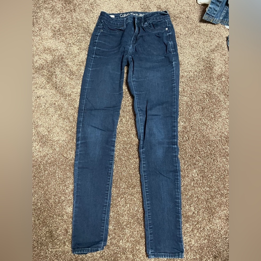 Calvin Klein skinny denim blue  jeans